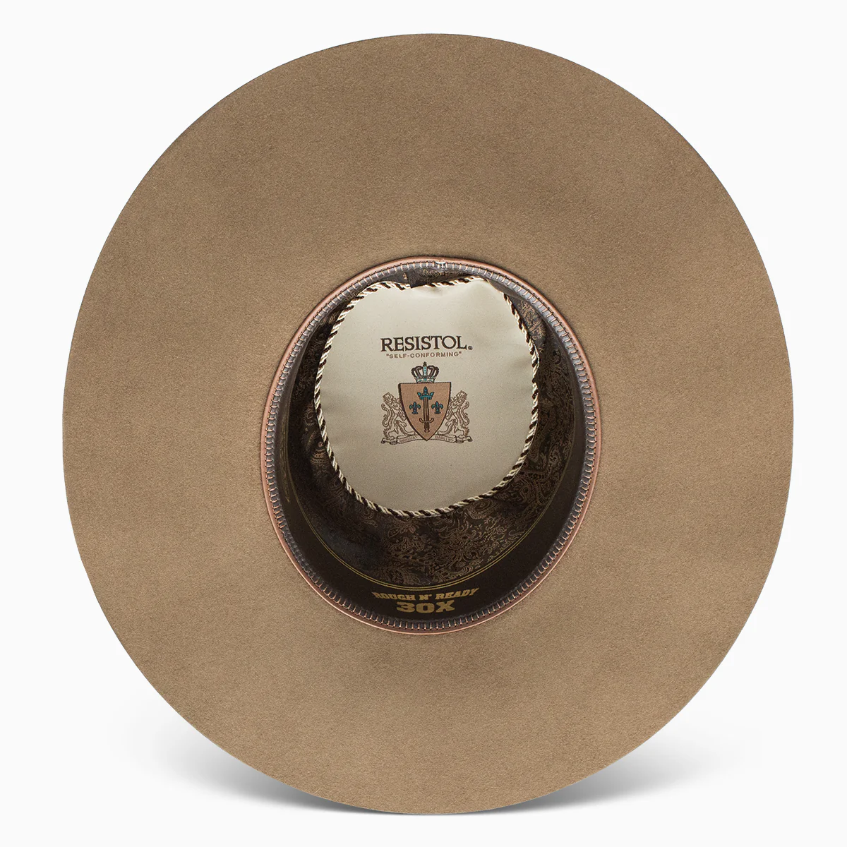 30X Rough N Ready Open Crown Cowboy Hat - Image 5