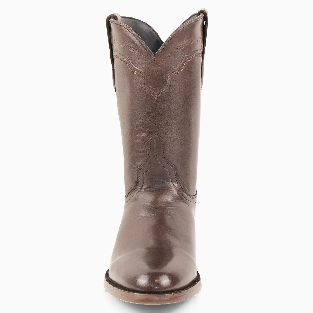 Brown Jersey Cowhide - Round - Image 4