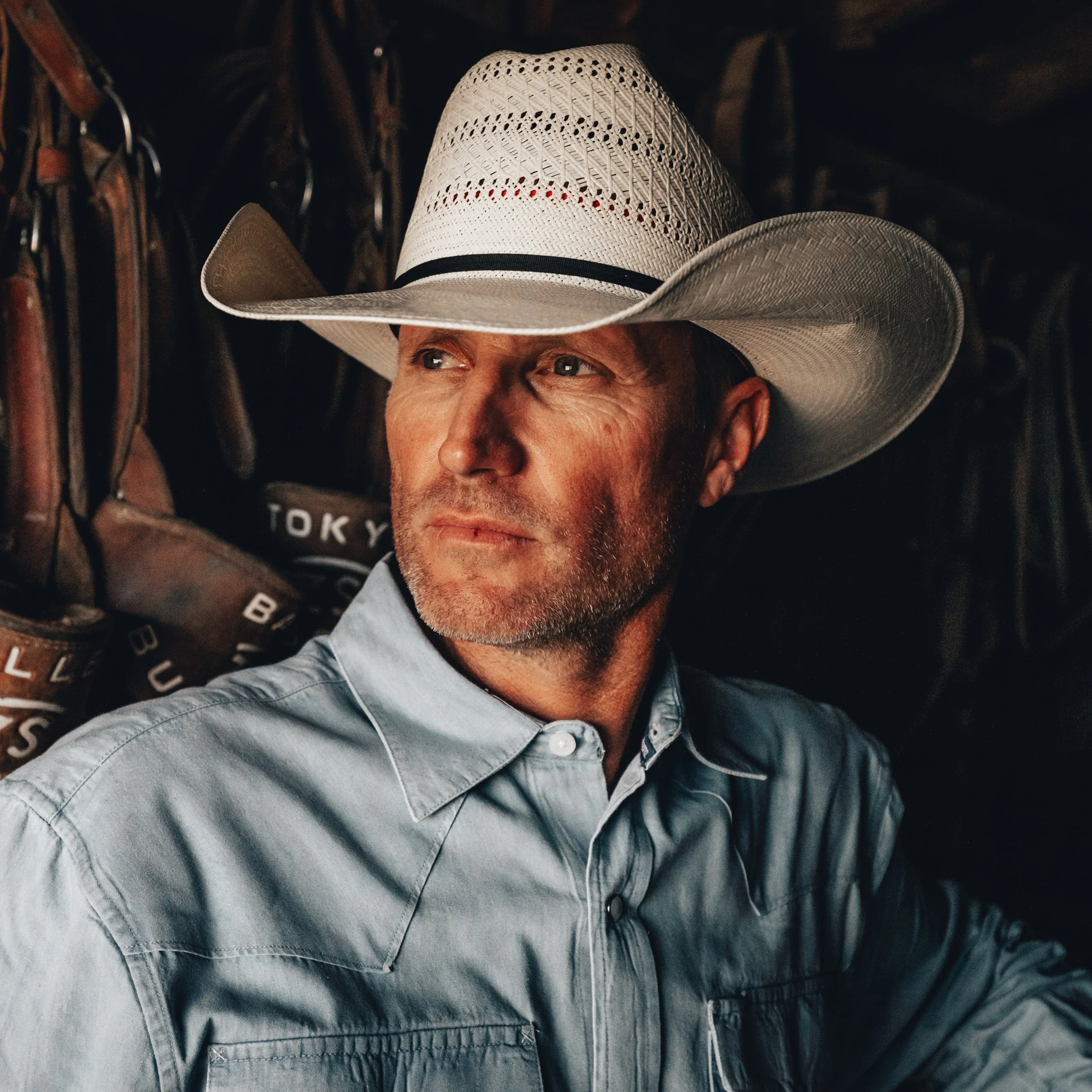 20X Chase Open Crown Cowboy Hat - Image 2