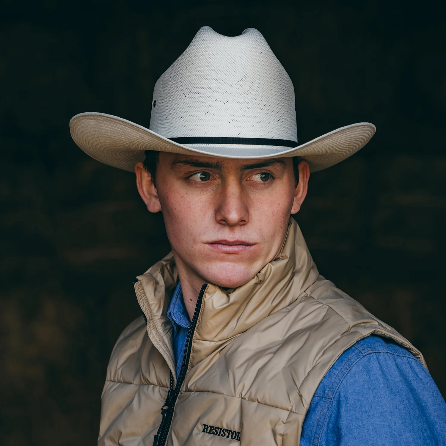 10X Long Cattleman Cowboy Hat - Image 3