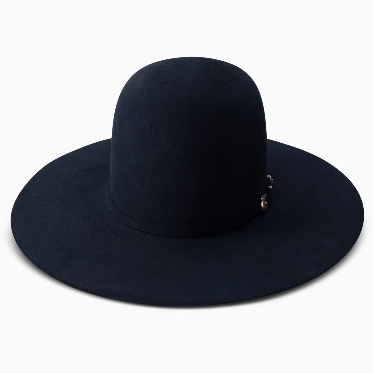 6X Navy Midnight Open Crown Cowboy Hat - Image 3