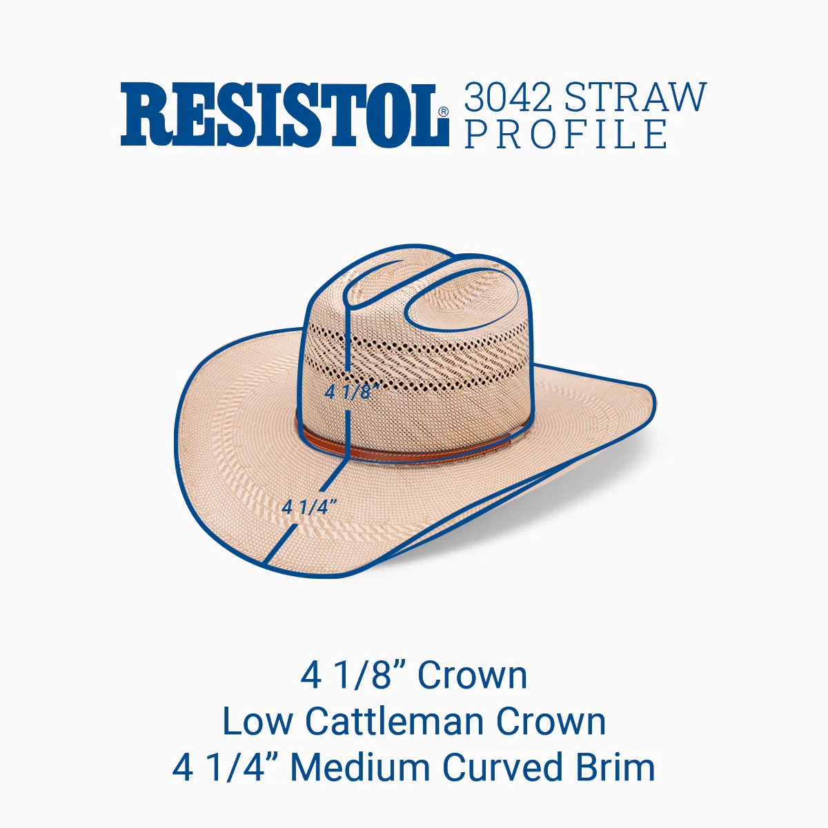 50X Open Range Cowboy Hat - Image 2