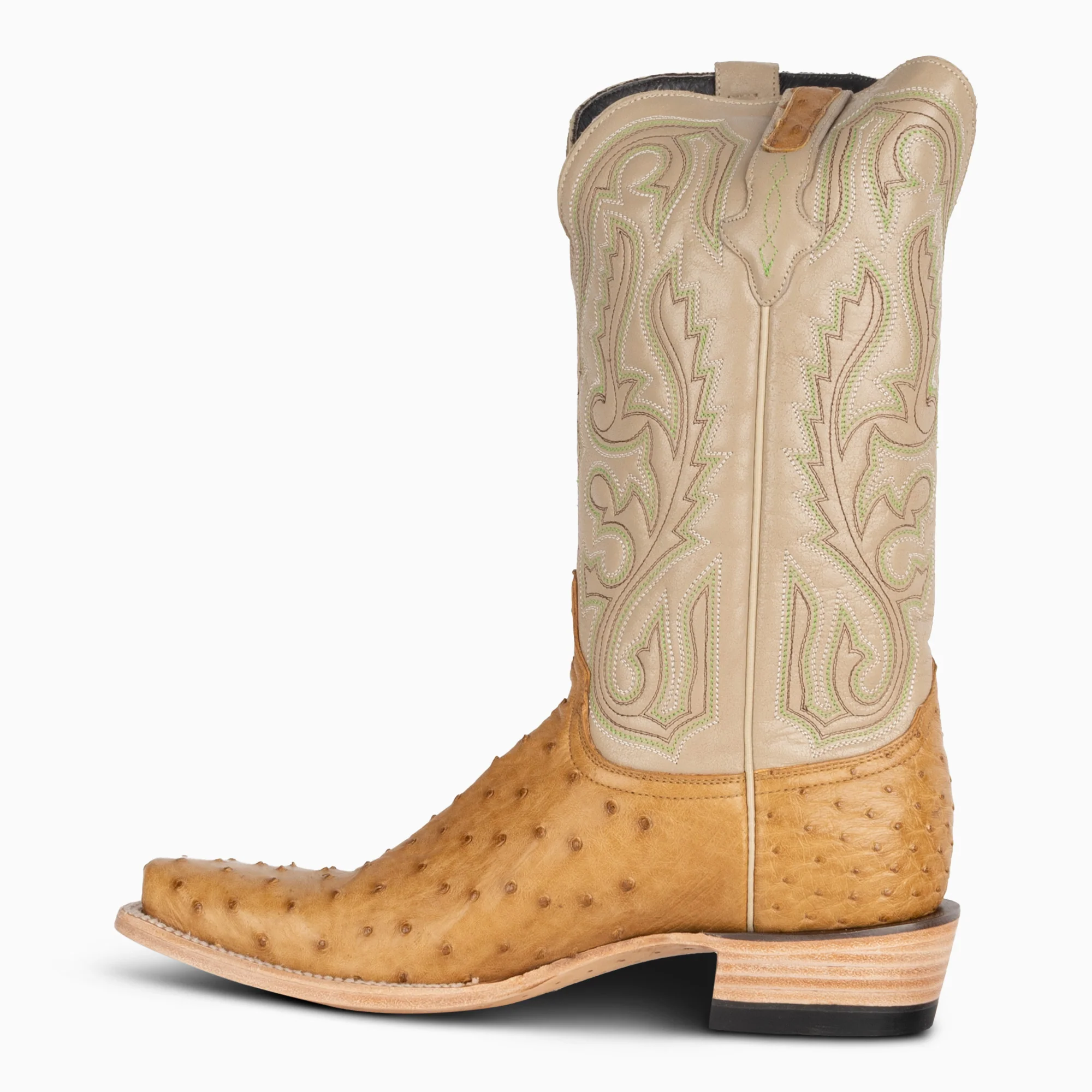 Saddle Tan Full Quill Ostrich - Cutter - Image 3