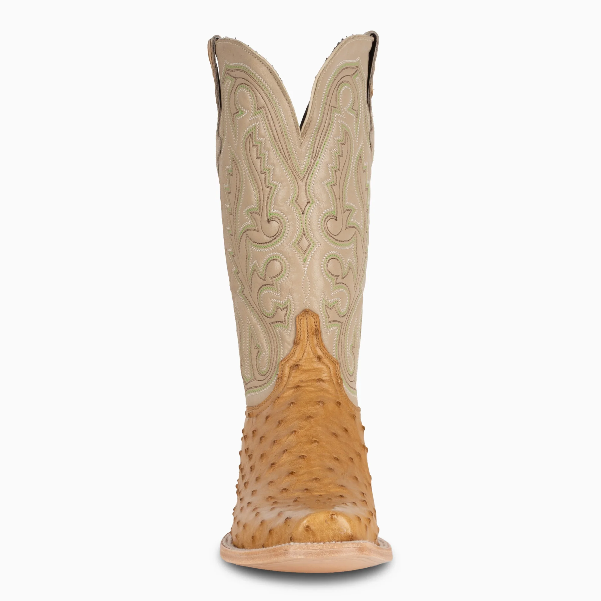 Saddle Tan Full Quill Ostrich - Cutter - Image 4