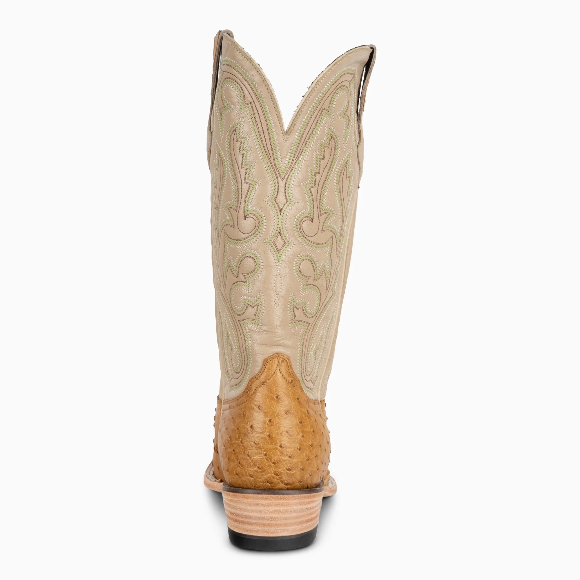 Saddle Tan Full Quill Ostrich - Cutter - Image 5