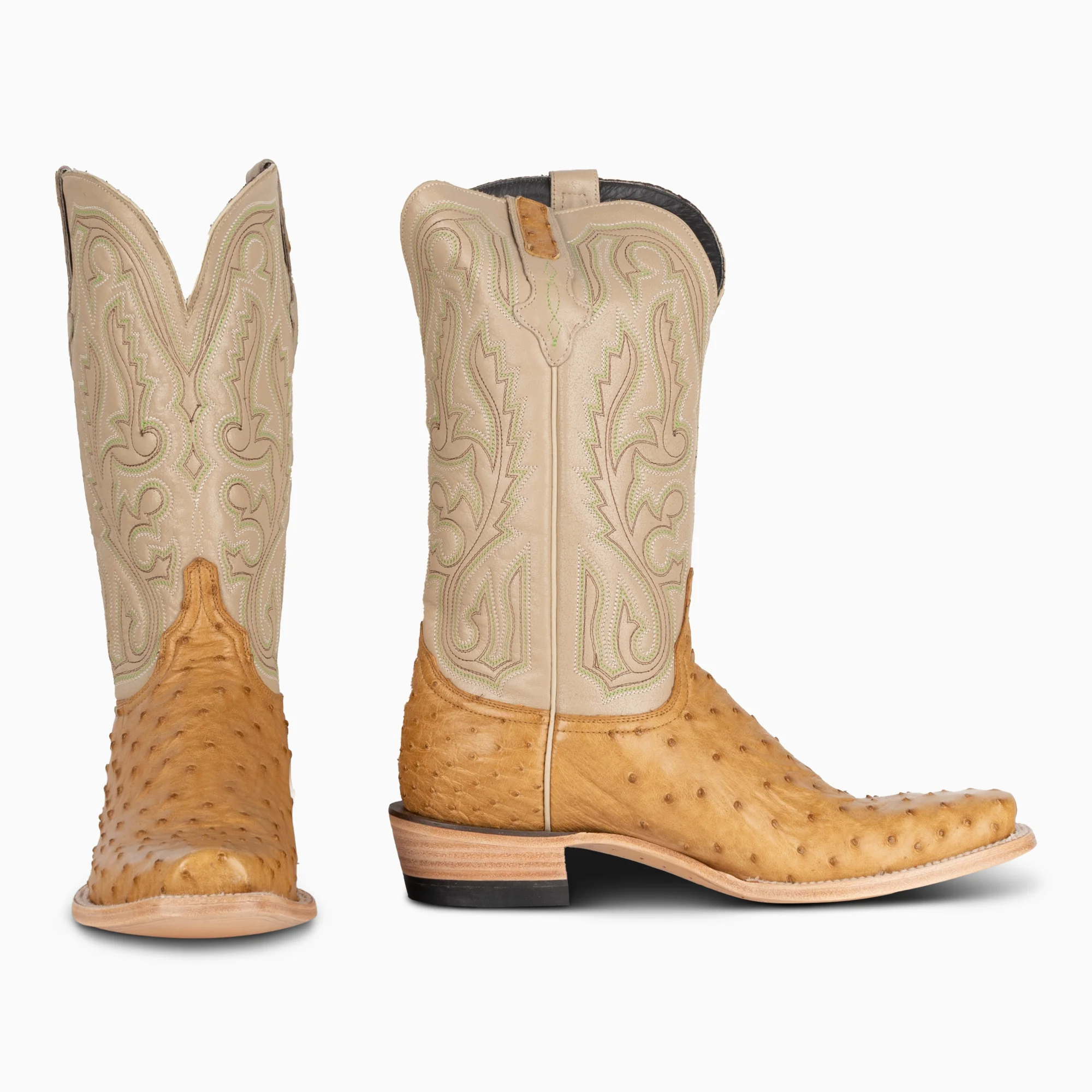 Saddle Tan Full Quill Ostrich - Cutter - Image 7