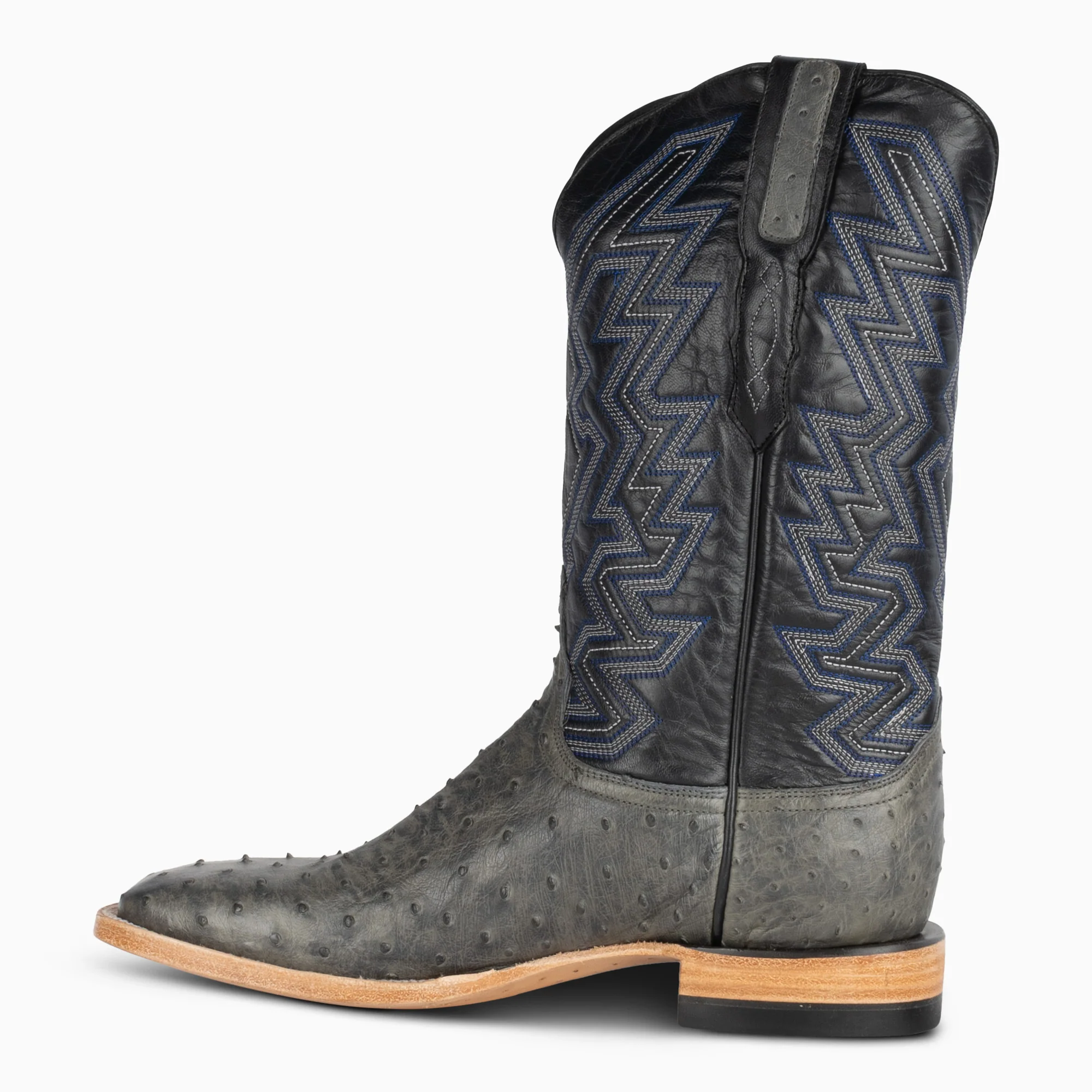Grey Full Quill Ostrich - Square - Image 3