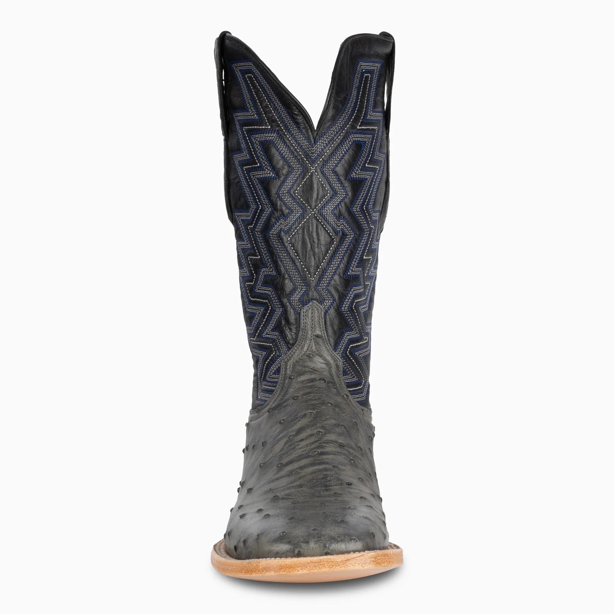 Grey Full Quill Ostrich - Square - Image 4