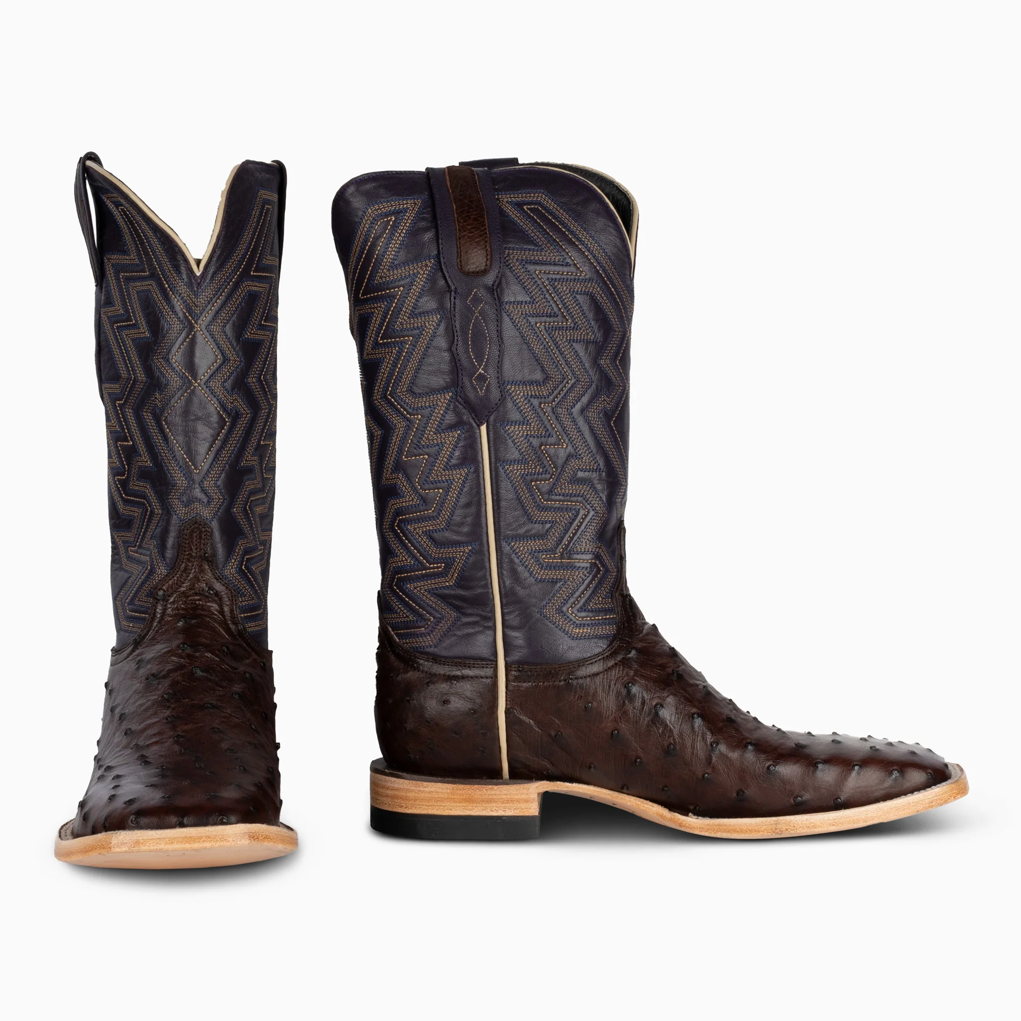 Sienna Full Quill Ostrich - Square - Image 8