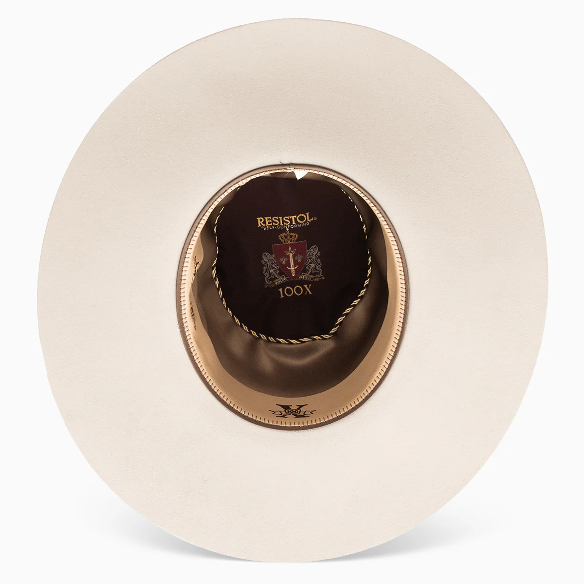 Resistol 100X Open Crown Cowboy Hat - Image 5
