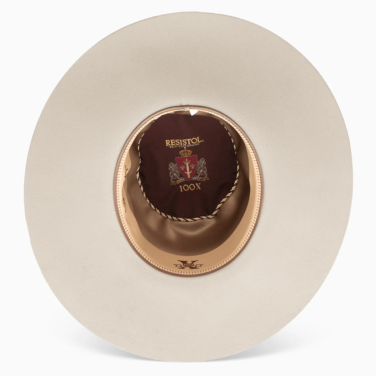 Resistol 100X Open Crown Cowboy Hat - Image 5