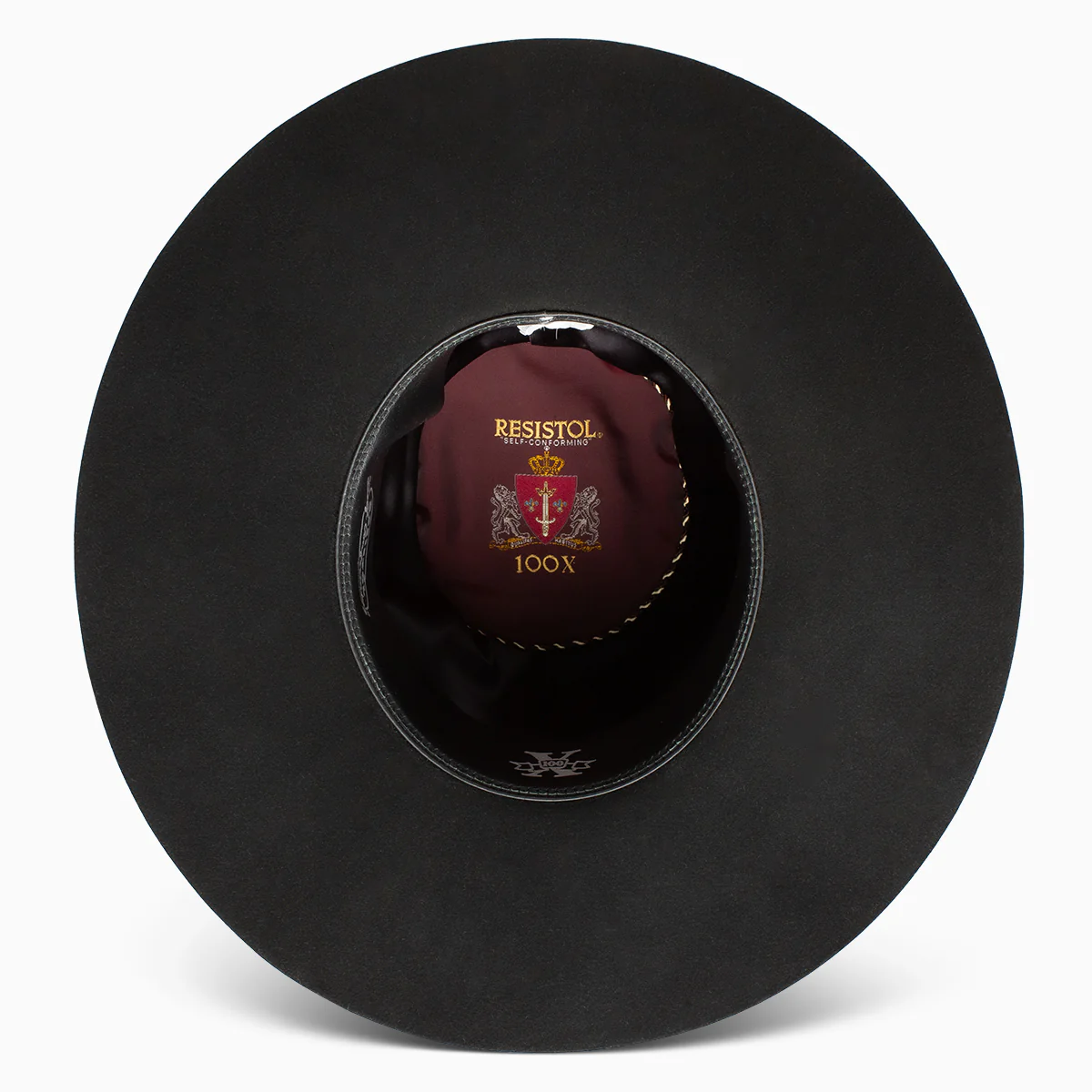 Resistol 100X Open Crown Cowboy Hat - Image 5