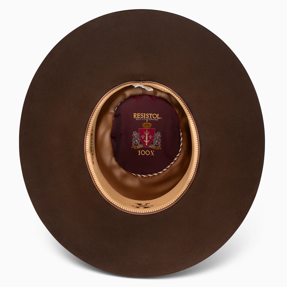Resistol 100X Open Crown Cowboy Hat - Image 5