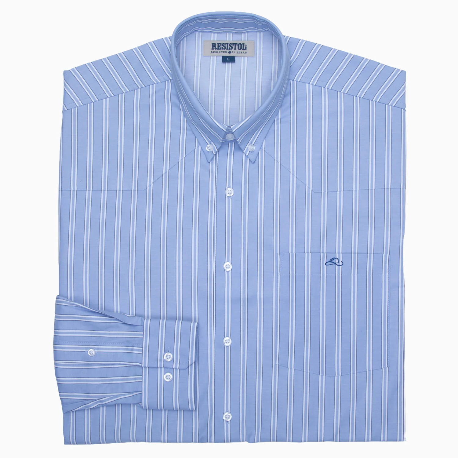 Resistol Dress Shirt - Blue - Image 2