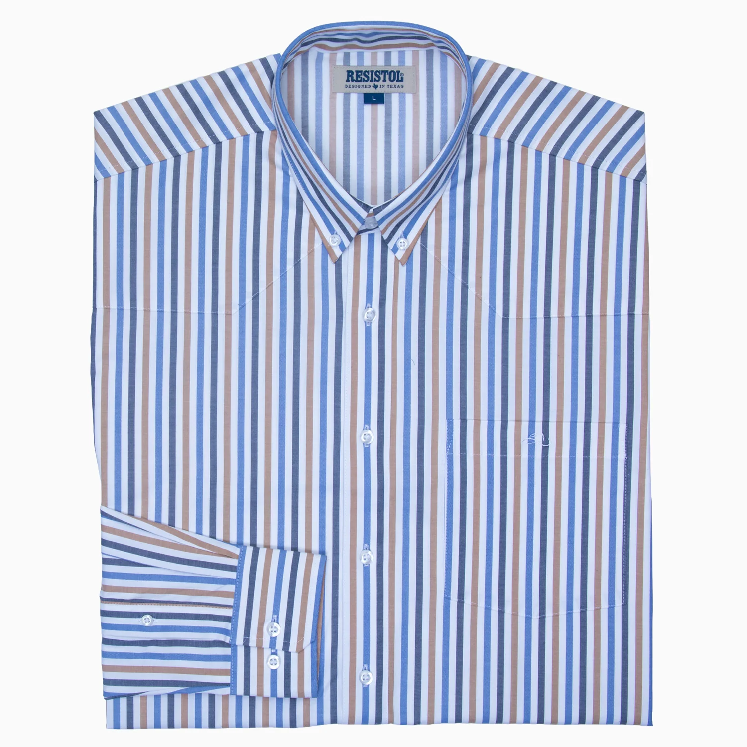 Resistol Dress Shirt - Multi-Stripe - Image 2