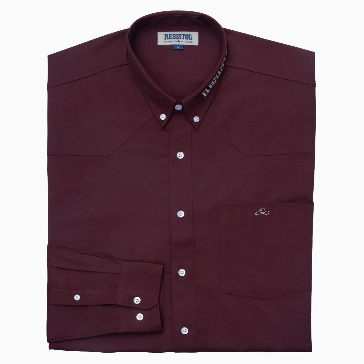 Resistol Marketing Shirt - Wine - Image 2
