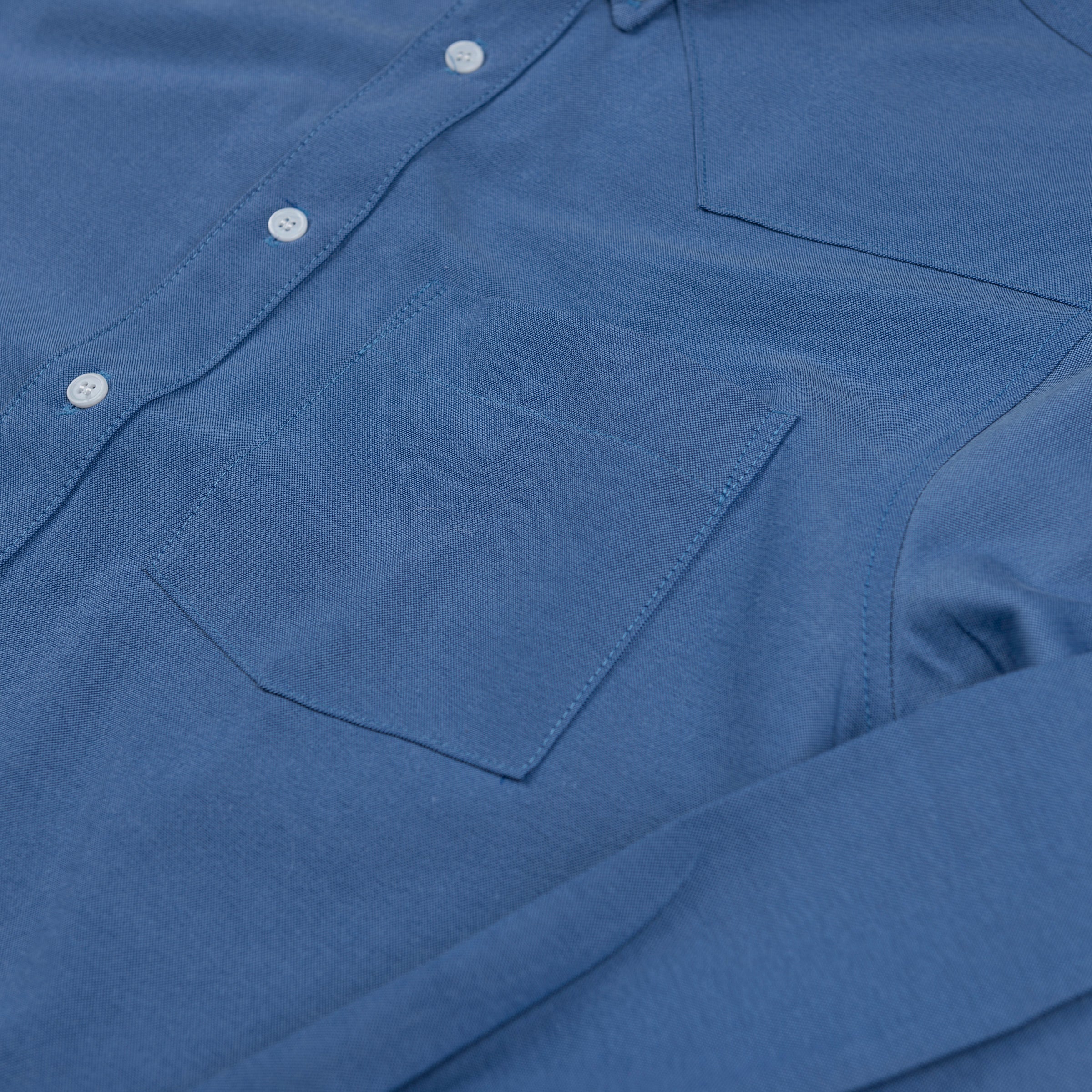 Resistol Oxford Dress French Blue Single Pocket - Image 3