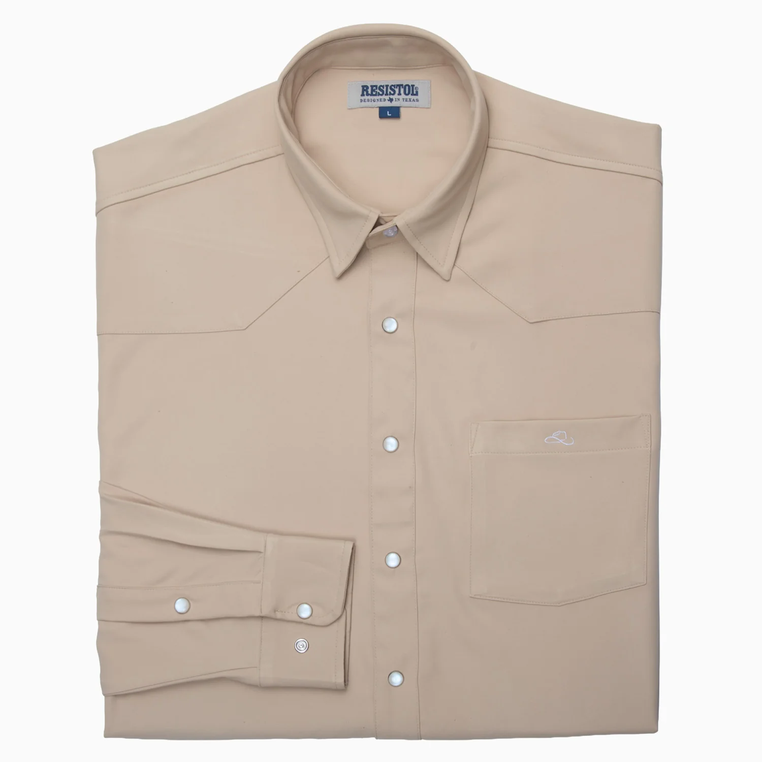 Resistol Performance Shirt - Tan - Image 2