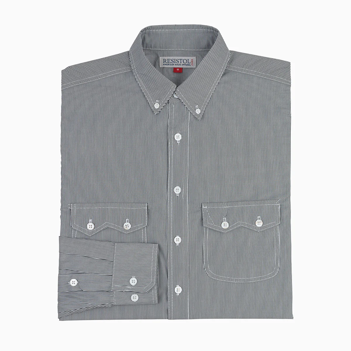 Resistol Pinstripe Dress Shirt - Image 3