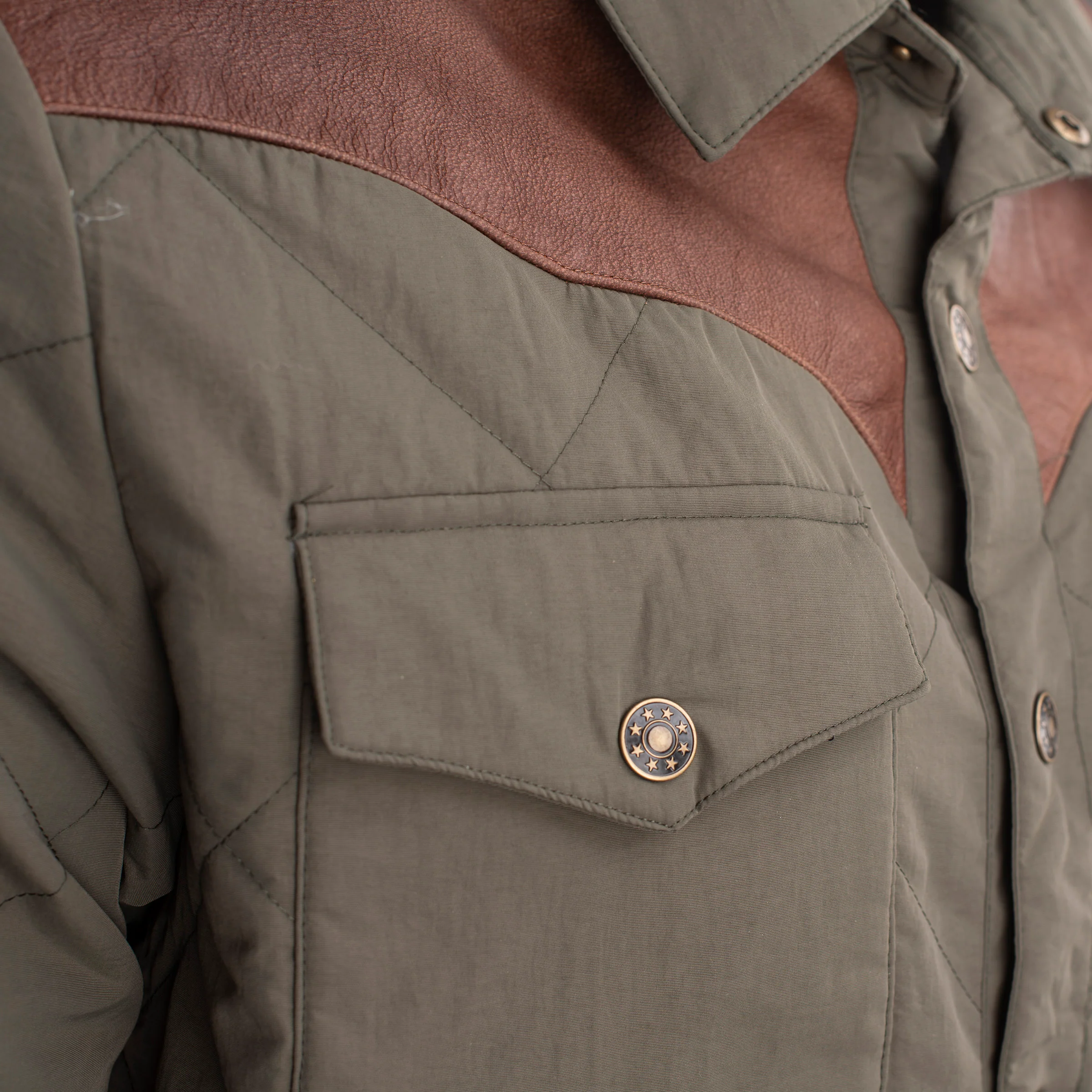 Work Shirt Jacket - Moss Green - Image 4