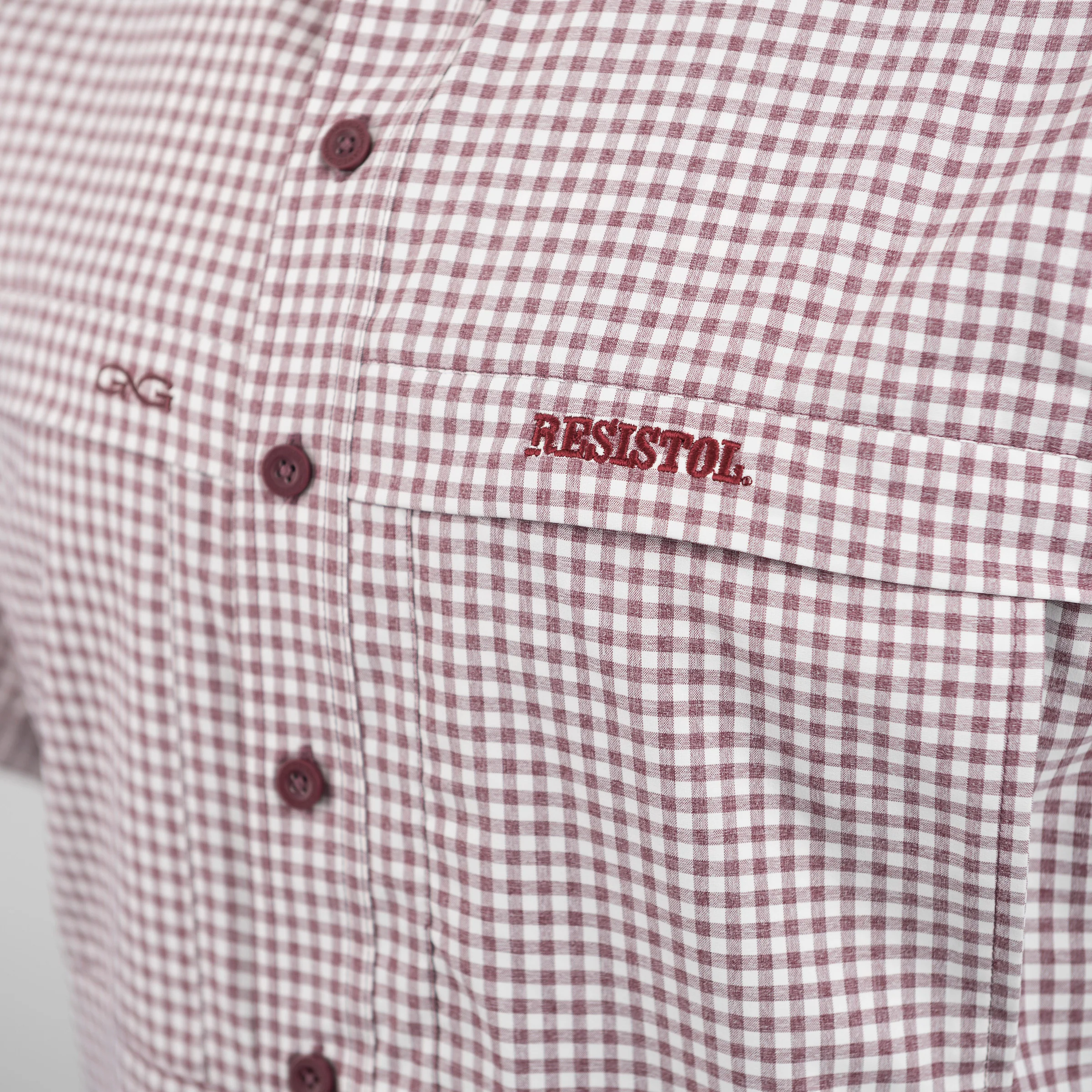 TekCheck Maroon Half Sleeve - Image 5