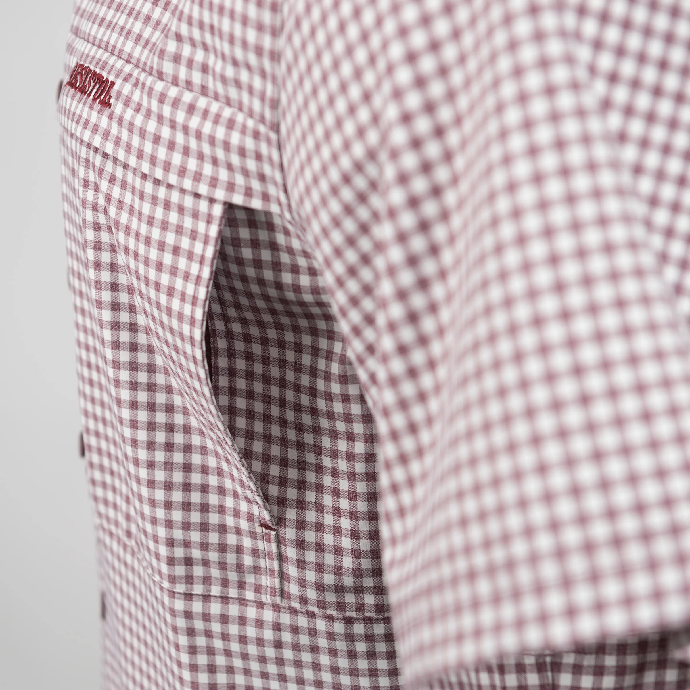 TekCheck Maroon Half Sleeve - Image 8