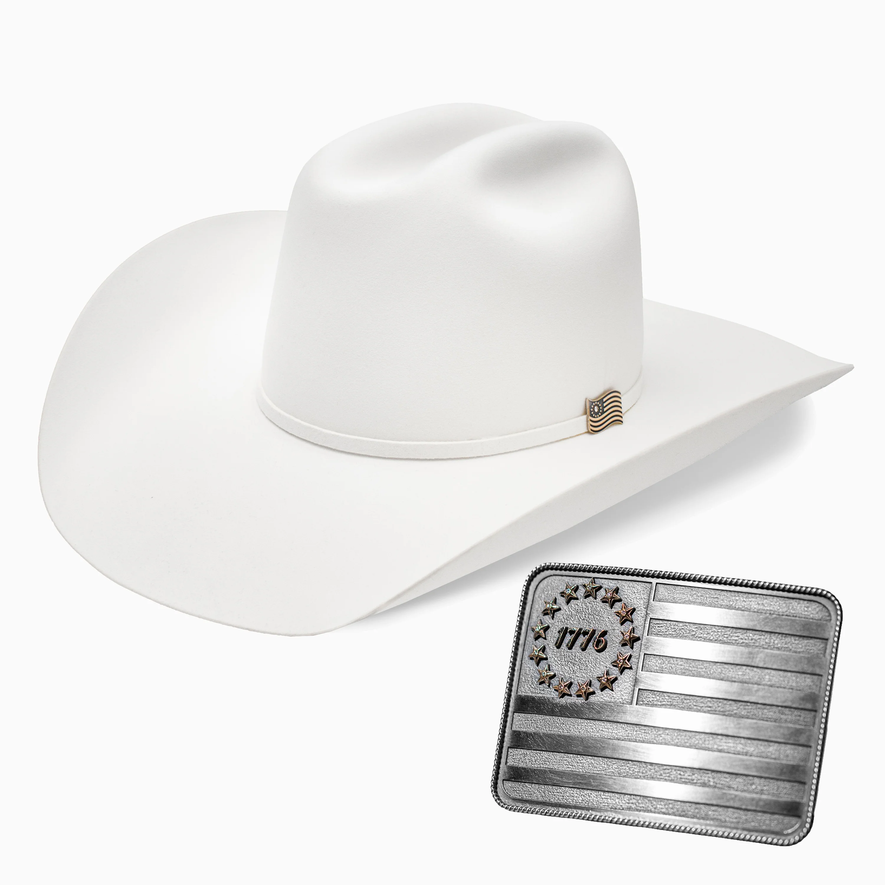 The Resistol 1776 with Clint Orms Buckle Set - Image 2